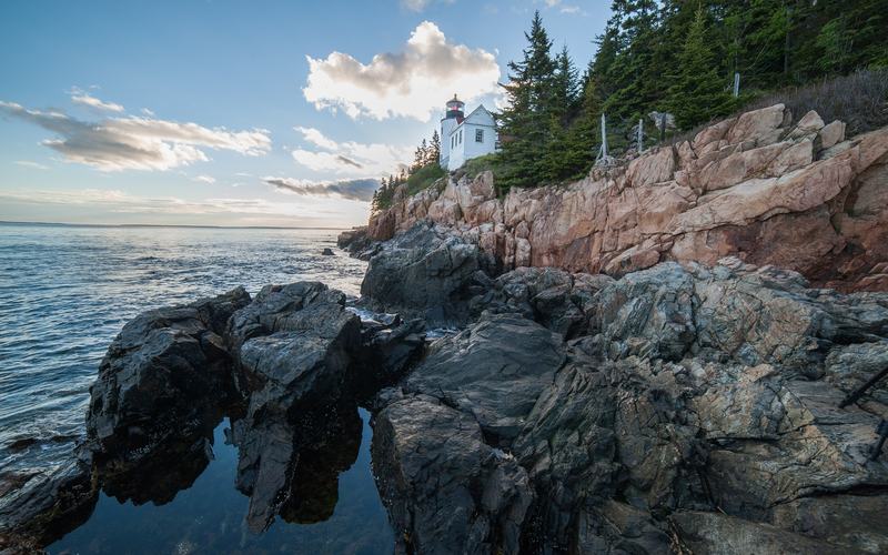 Bass Harbor Head Light in Acadia National Park, Maine