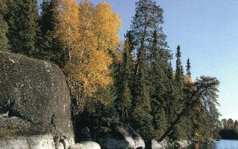 The Boundary Waters Canoe Area in northern Minnesota