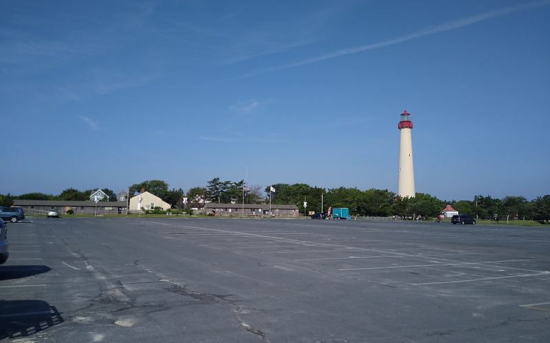 Cape May Point State Park and its lighthouse, New Jersey
