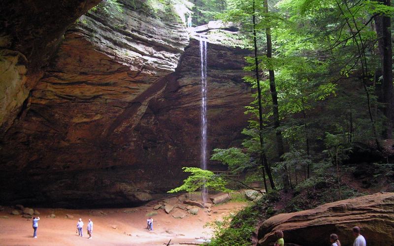 Ash Cave in Hocking Hills, Ohio
